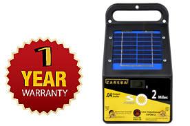 2 Mile Fence Charger | 2 Mile Solar Charger | Zareba ESP2M-Z
