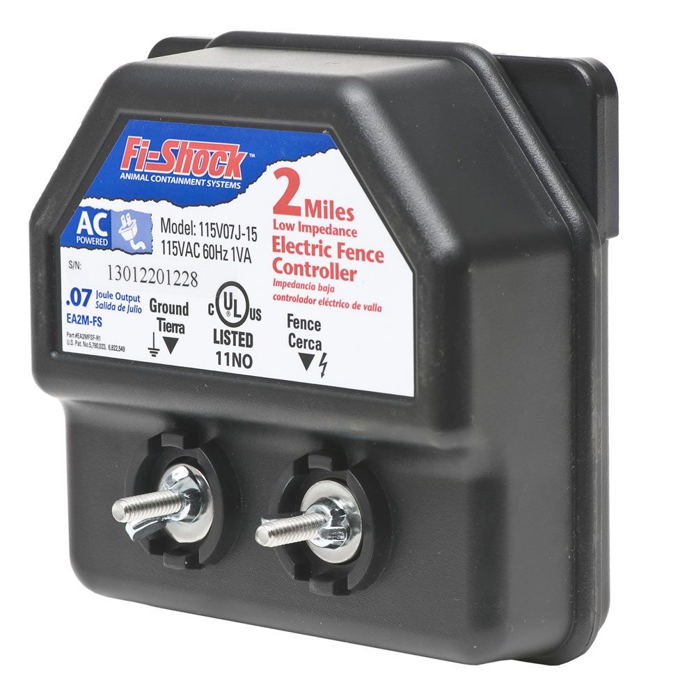 FiShock® 2 Mile AC Low Impedance Energizer, Model EA2MFS