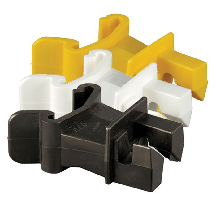 Red Snap'r® TPost 2 Inch Extension Insulators Zareba