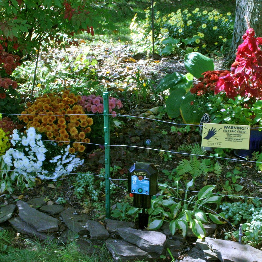 Battery Powered Garden Electric Fence Electric Garden Fence Battery Powered Garden Electric Fence Electric Garden Fence