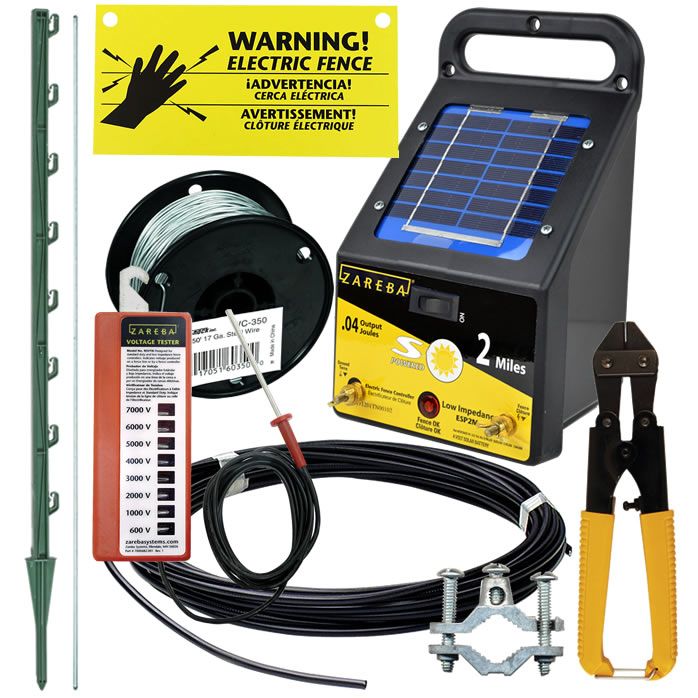 Zareba 2 Mile Solar Fence Charger Esp2m Z At Tractor Supply Co