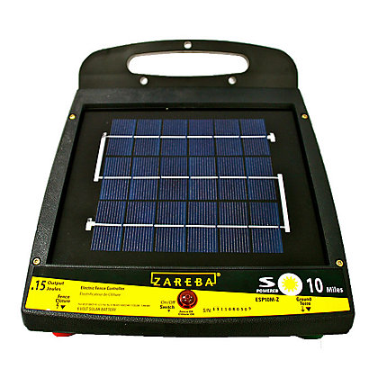 NEW Zareba Energizer ESP2M-Z 2-Mile Solar Powered Electric Fence Charger 6841308
